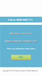 Mobile Screenshot of mypensionexpert.co.uk
