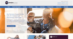 Desktop Screenshot of mypensionexpert.com